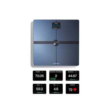 Withings Body Smart Plaza Negro Báscula personal electrónica