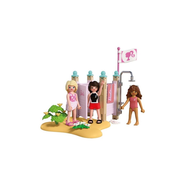 PLAYMOBIL 72124 Barbie Set Cabine Détente Plage 54 Pièces 4+ - Neuf