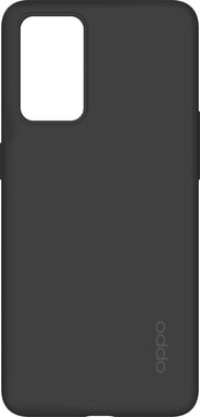 Coque Silicone Noire pour Oppo Reno 6 Oppo