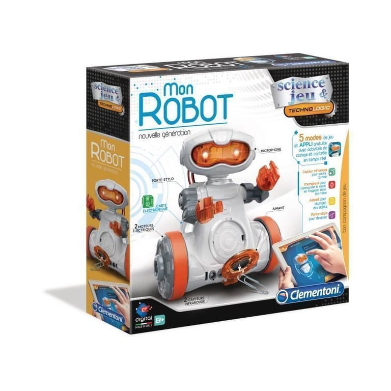 Science et Jeu : Mon Robot Nouvelle génération Clementoni Jeux - vue 2