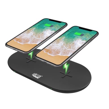 Adesso AUH-1040 caricabatterie per telefoni cellulari Nero Indoor