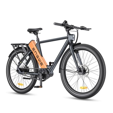 Vélo Électrique ENGWE P275 PRO 19.2Ah - Moteur 250W Batterie 691.2Wh Autonomie 260KM - Noir et orange