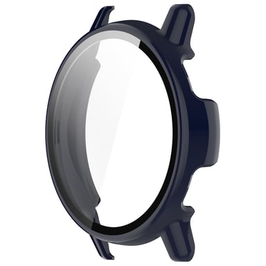 Boîtier de montre avec protecteur d'écran pour Garmin Vivoactive 5 Blue
