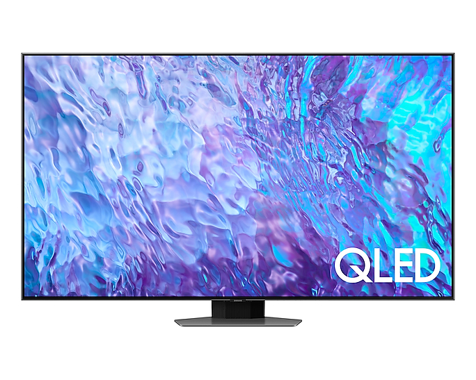 Samsung TQ55Q80CAT 139,7 cm (55 ) 4K Ultra HD Smart TV Wifi Argent - Bon état Bon état - Samsung reconditionné disponible sur Pixmania