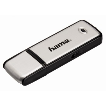 Hama FlashPen ''Fancy'' USB 2.0 16GB 40X lecteur USB flash 16 Go USB Type-A Noir, Argent