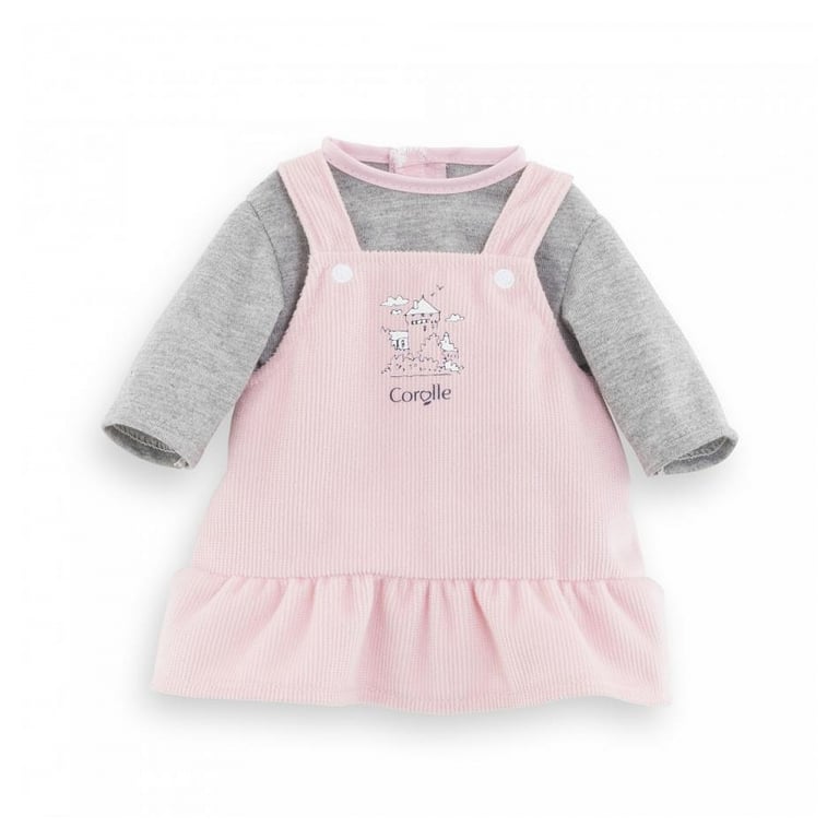 Robe et T Shirt Bords de Loire COROLLE Vêtements Pour Poupon 36cm Dès