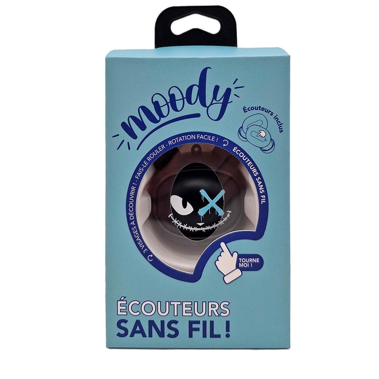 Moody bluetooth avec 3 têtes chats blk - vue 4