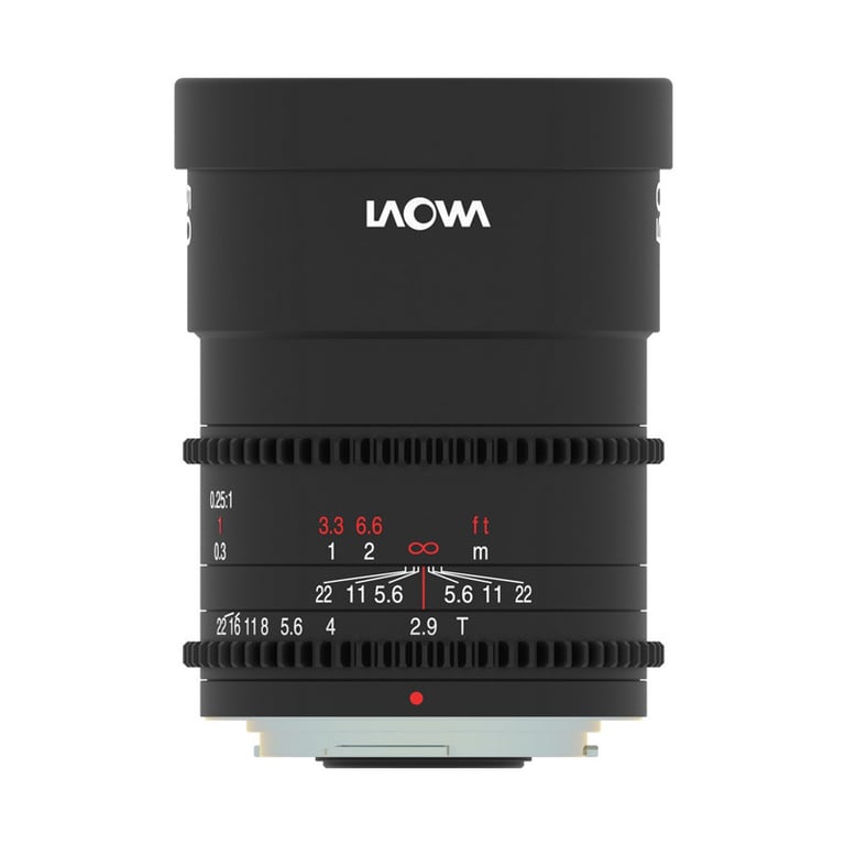 LAOWA Objectif 50mm T2.9 APO MFT Cine compatible avec Micro 43