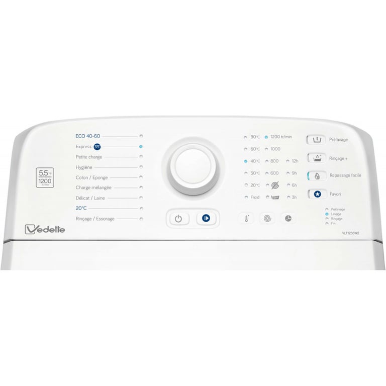 VEDETTE VLT1255W2 - vue 2