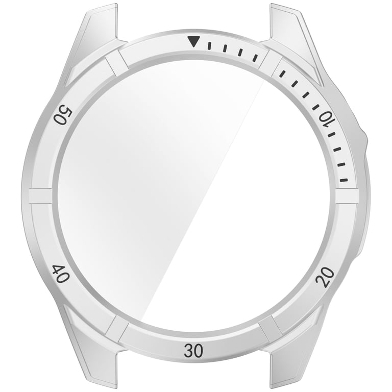 INF Boîtier De Montre Intelligente Pour Garmin Fenix ​​​​8 Solar Silver 51mm Argent - vue 4