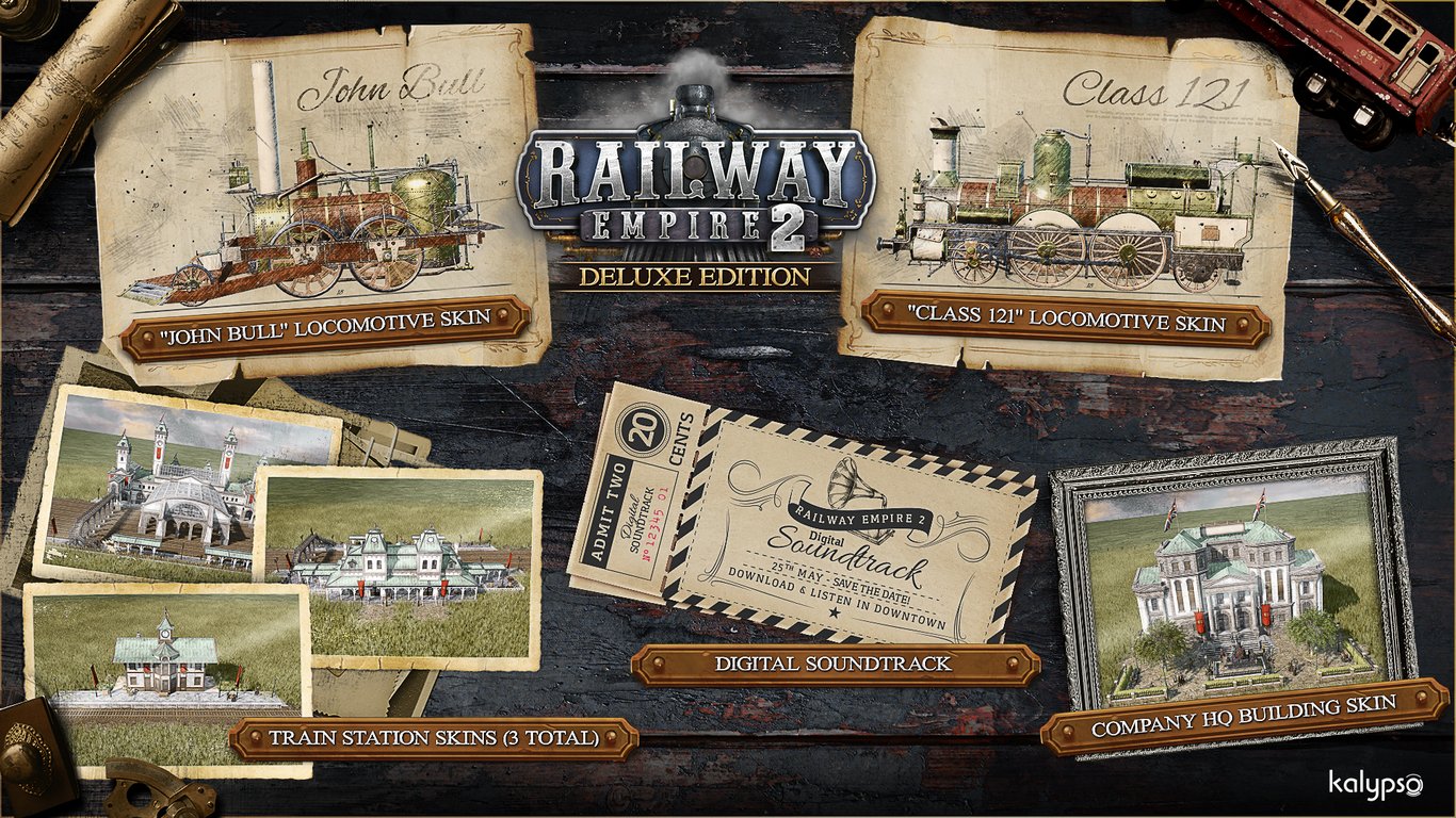 Railway Empire 2 Jeu PS5 Deluxe Edition - vue 4