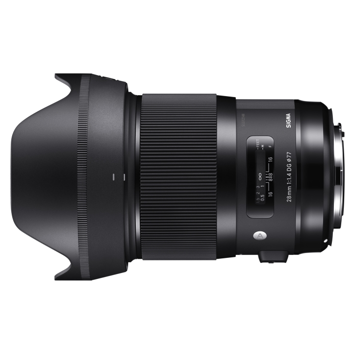 Objectif hybride Sigma 28mm f1.4 DG HSM Art pour Monture - vue 3