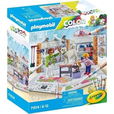 Salon de Toilettage Coloré - Kit de dibujo y decoración para niños