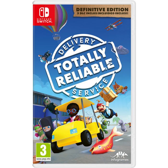 Totally Reliable Delivery Service - Definitive Edition - Jeu Nintendo Switch - Neuf