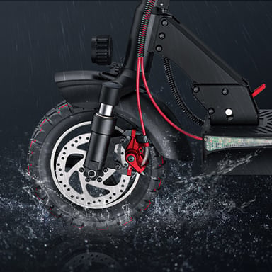 Patinete Eléctrico ENGWE Y600 18.2AH - Potencia 600W Batería 48V18.2Ah Neumáticos de 10 pulgadas Autonomía 70KM - Negro