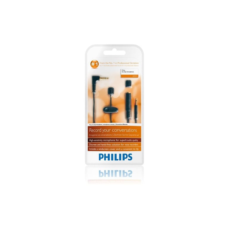 Microphone Philips LFH9173/00 – Filaire Omnidirectionnel Jack 3,5 mm - vue 3