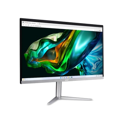 Acer Aspire C24-1300 AMD Ryzen™ 5 7520U 60,5 cm (23.8'') 1920 x 1080 pixels PC All-in-One 8 Go 512 Go SSD Windows 11 Home Wi-Fi 6 (802.11ax) Argent