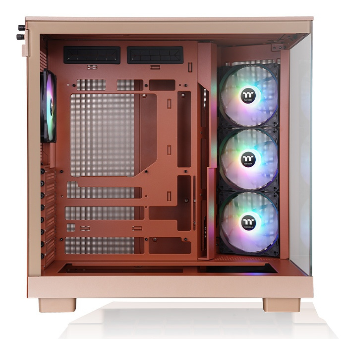 Thermaltake View 380 TG ARGB Snow Midi Tower Neuf - vue 3
