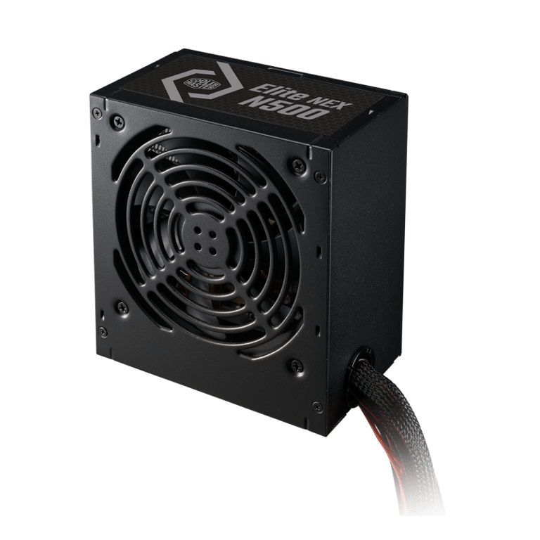 COOLER MASTER Alimentation ATX Elite Nex White Mesh - 500W (Noir) - Neuf