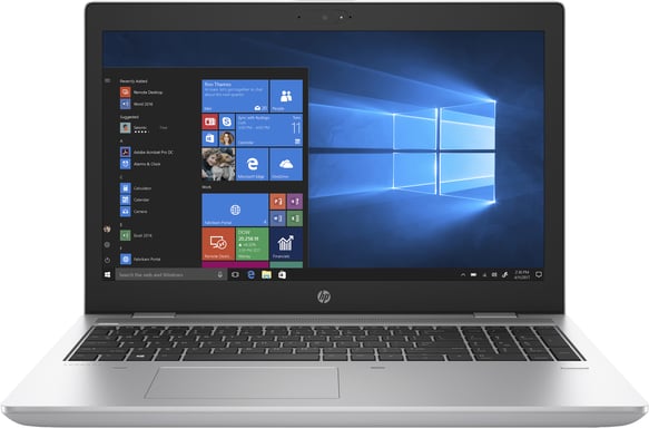 HP ProBook 650 G4 Intel® Core™ i5 i5-8350U Ordinateur portable 39,6 cm (15.6'') Full HD 8 Go DDR4-SDRAM 256 Go SSD Wi-Fi 5 (802.11ac) Windows 10 Pro Argent