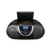 Radio DAB+/FM Boombox avec Lecteur CD et Bluetooth Portable Noir