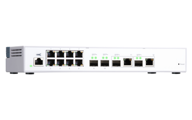 QNAP QSW M408 2C commutateur réseau Géré L2 10G Ethernet 100100010000 Neuf - vue 3