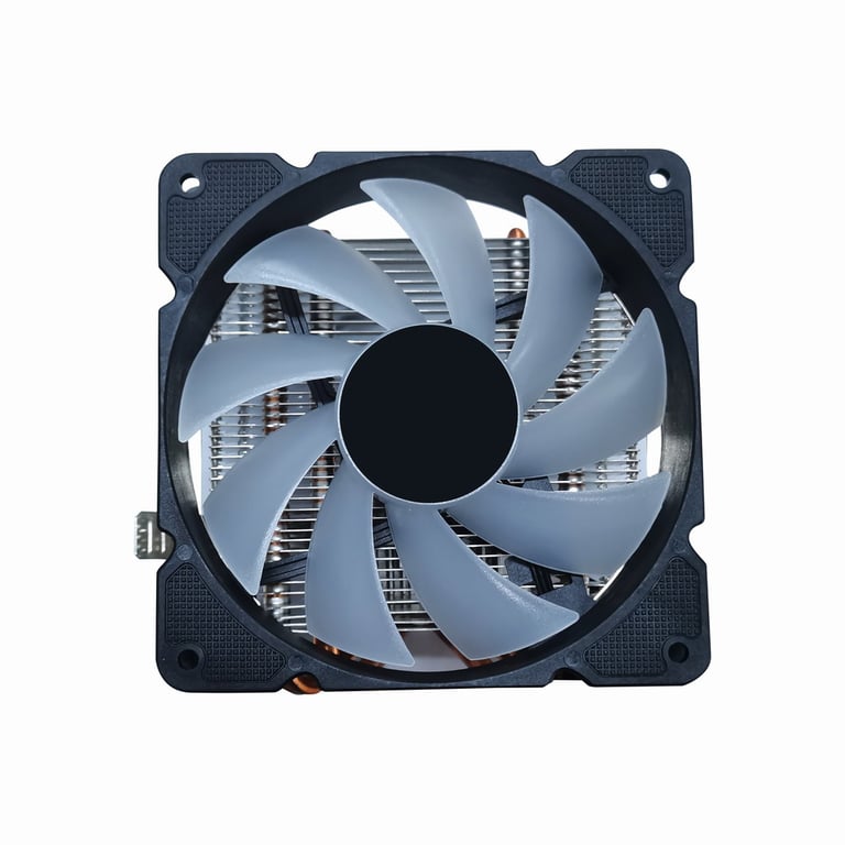 gembird ventilateur de cpu cpu huracan argb x140 - vue 4