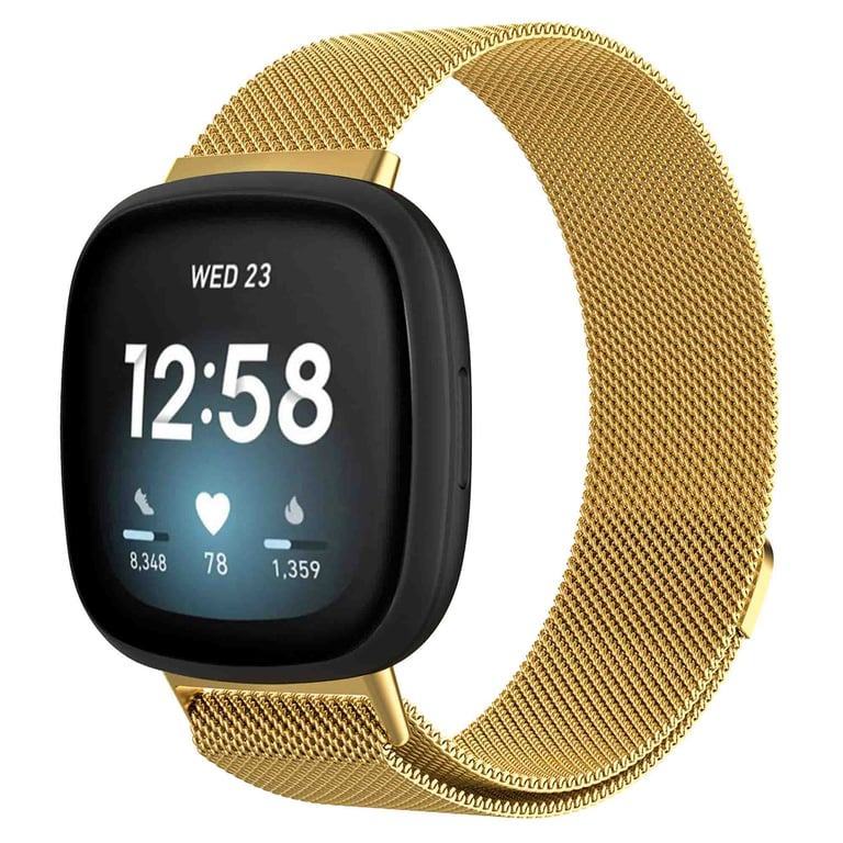 Bracelet Fitbit Versa 3 Magnétique milanais - vue 7