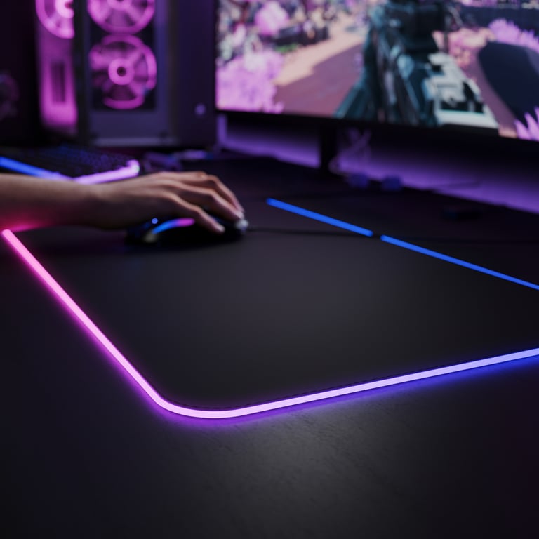 Glorious Gaming tapis de GMP 2 GLED étendu Neuf - vue 2