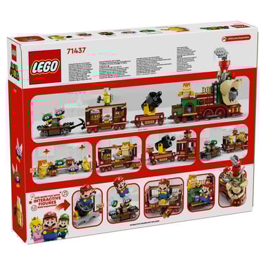 LEGO Treno di Super Mario Bowser Express 71437 - Set avventura epica