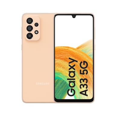 Galaxy A33 5G 128GB, melocotón, desbloqueado