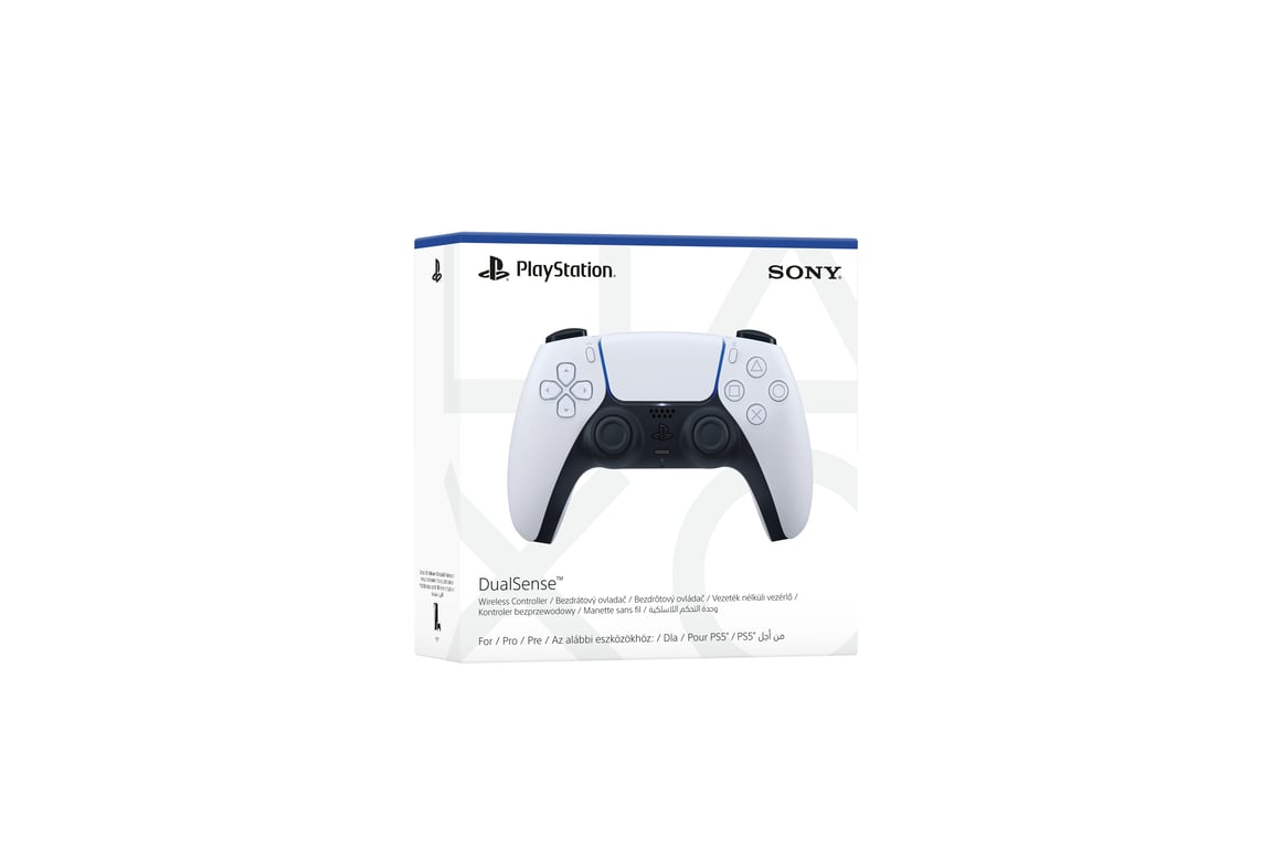 Manette Sony DualSense V2, Blanc (PS5) - Excellent état