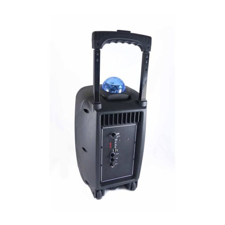 INOVALLEY KA116BOWL Enceinte lumineuse Bluetooth Fonction Karaoké Boule kaléidoscope LED Port USB - vue 3