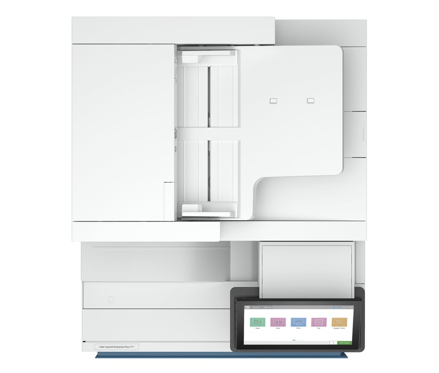HP  Color Laserjet Ent Flow MFP 8801z A3 70S. Col. MF Fax Netzwerk Laser 1200 x 1200 DPI 60 ppm Wifi - Neuf