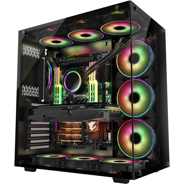 Inter Tech C 701 Panorama Full Tower Neuf - vue 4