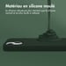 Accezz Coque Liquid Silicone pour Samsung Galaxy A34 (5G) - Vert foncé