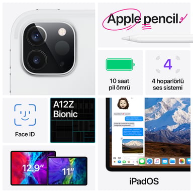 Apple iPad Pro 1Tb 27,9 cm (11'') Wi-Fi 6 (802.11ax) iPadOS Gris