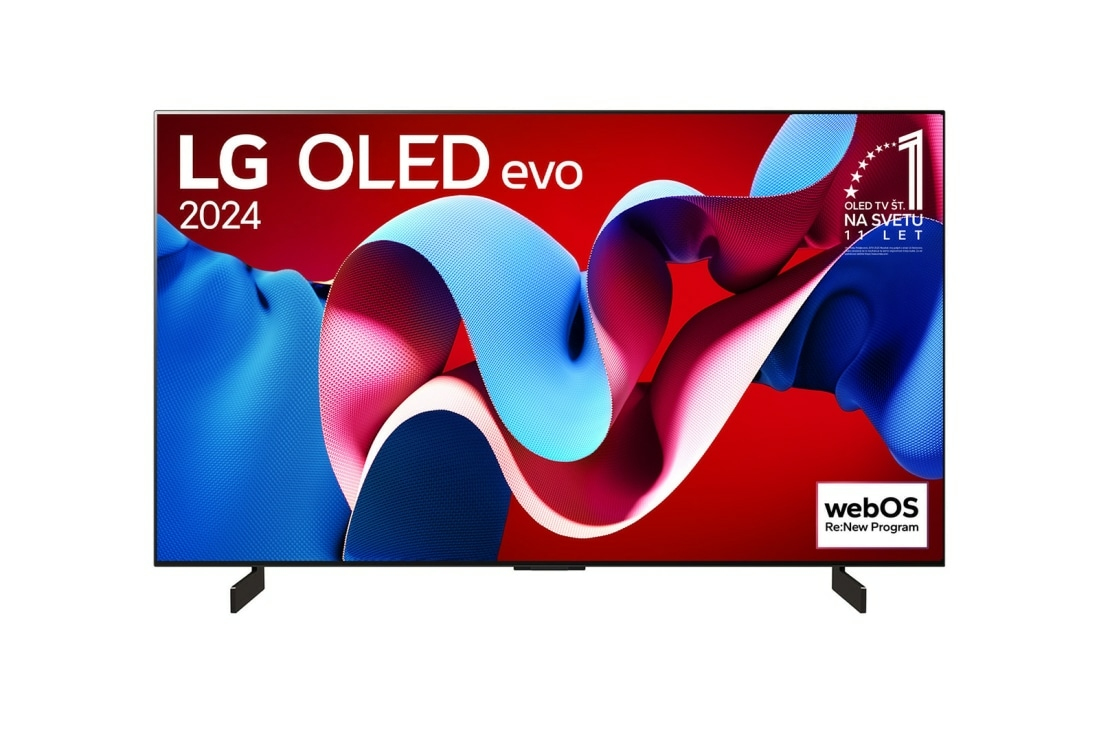 LG OLED42C41LA TV 106,7 cm (42 ) 4K Ultra HD Smart TV Wifi Noir - Neuf