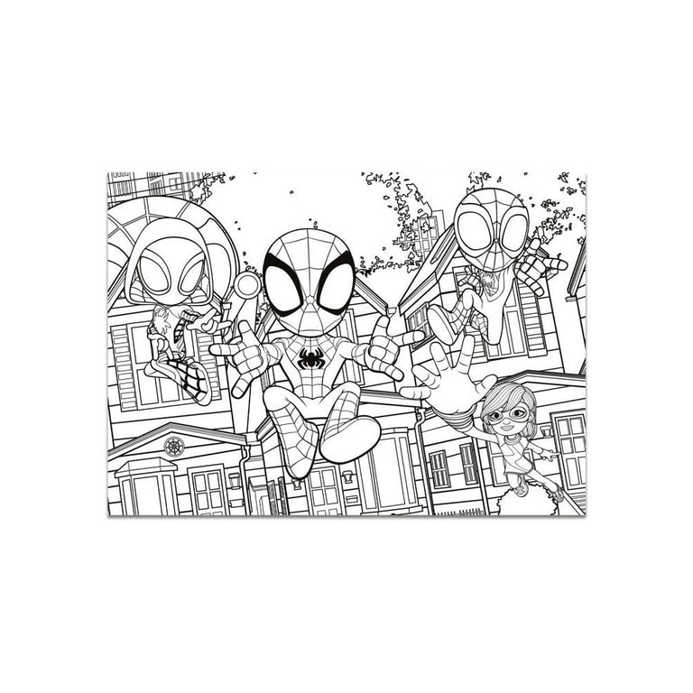 Puzzle Double Face Lisciani Giochi Spidey – 4 Puzzles de 48 Pièces, Dès 4 Ans - vue 3