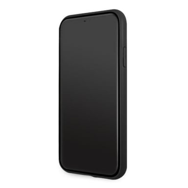 Funda BMW para iPhone 11 6.1'' Piel negra perforada