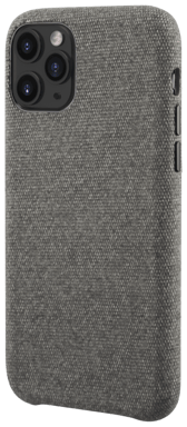 Custodia in tessuto per Apple iPhone 11 Pro, grigio chiaro