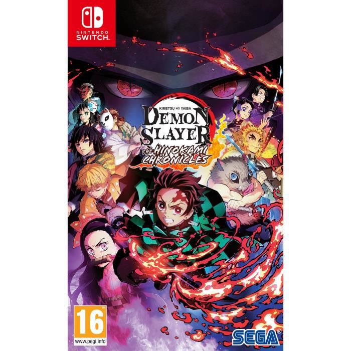 Demon Slayer - Kimetsu no Yaiba - The Hinokami Chronicles Jeu Switch - Sega