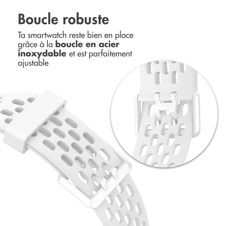 imoshion Bracelet de sport en silicone avec trous pour Fitbit Charge 5 / Charge 6 Neuf - vue 5