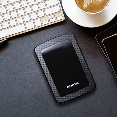 Adata Disque dur externe portable HV300 - 2 To - USB 3.1 - AES 256 bits Noir - vue 5
