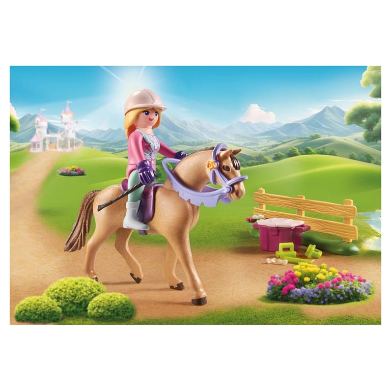 Princesse Cavalière Avec Cheval Playmobil La Boite - vue 6