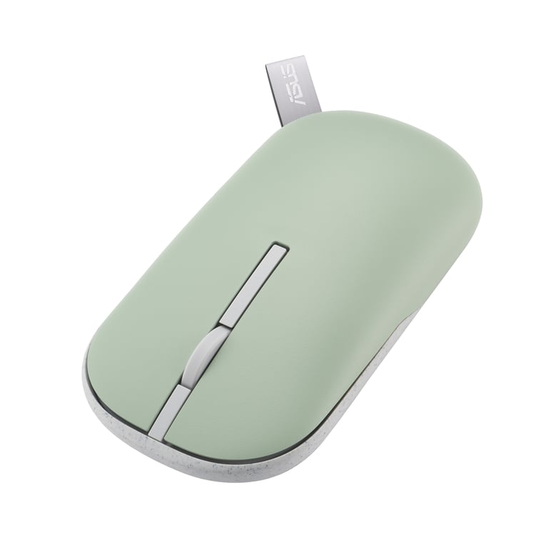 ASUS Marshmallow Mouse MD100 souris Bureau Ambidextre RF sans fil + Bluetooth Optique 1600 DPI - Neuf
