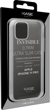 Coque Ultra Slim Invisible pour Apple iPhone 11 Pro 0,7mm, Transparent