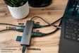 Alcasa HUB-C001A hub & concentrateur USB Type-C 5000 Mbit/s Anthracite