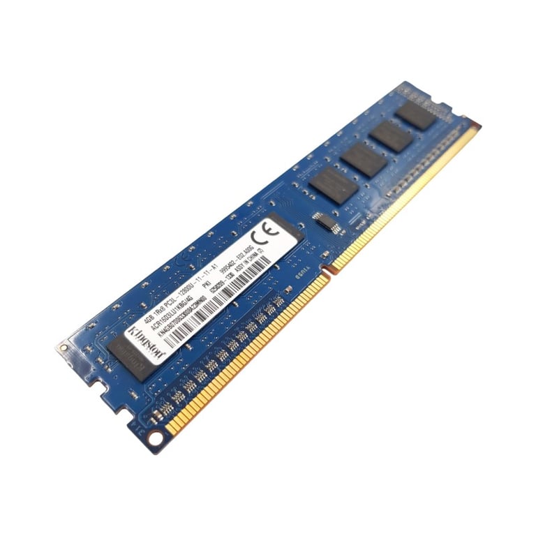 Barrette Mémoire 4Go RAM DDR3 Kingston ACR16D3LU1KBG4G DIMM PC3L - vue 2