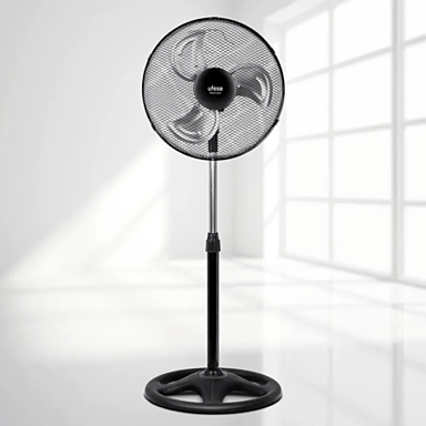Montreal - Ventilador de pedestal Ufesa, negro